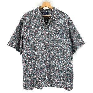 Reyn Spooner Hawaiian Floral Buttondown Shirt Sz L